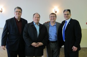 Mike with BCA President and Past Presidents