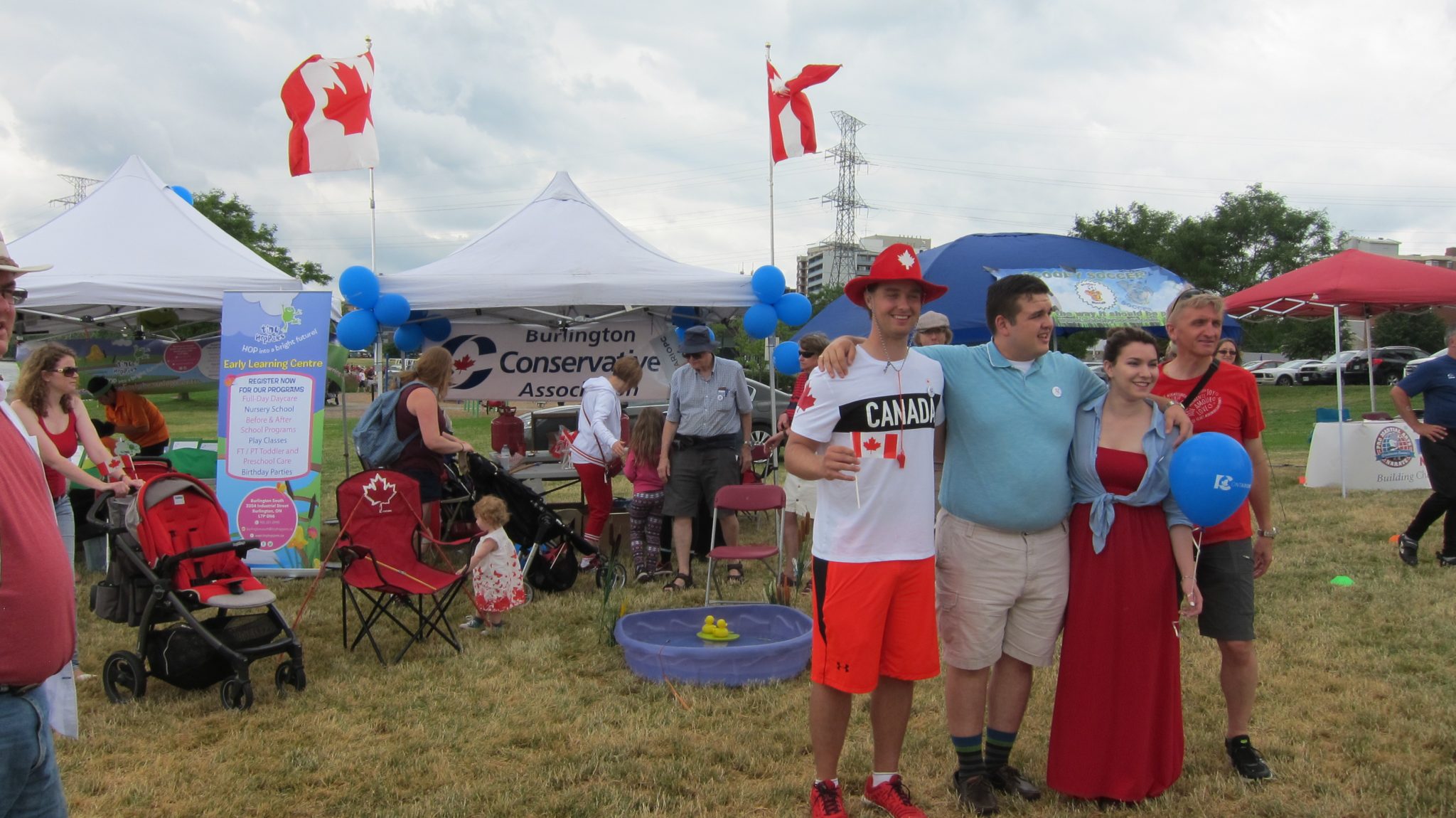 More Canada Day at Spencer Smith Park