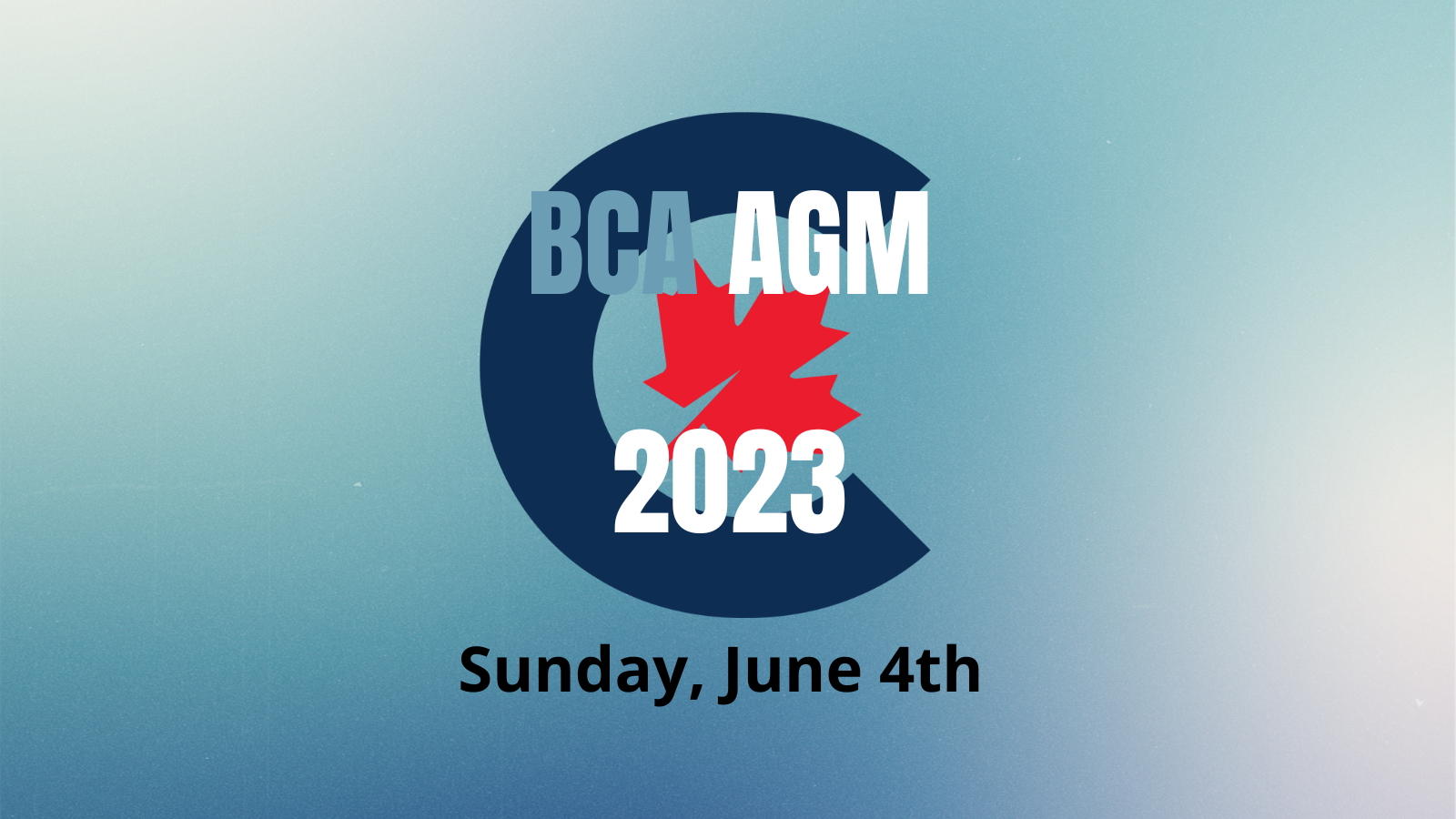 BCA 2023 AGM - Burlington Conservative Association